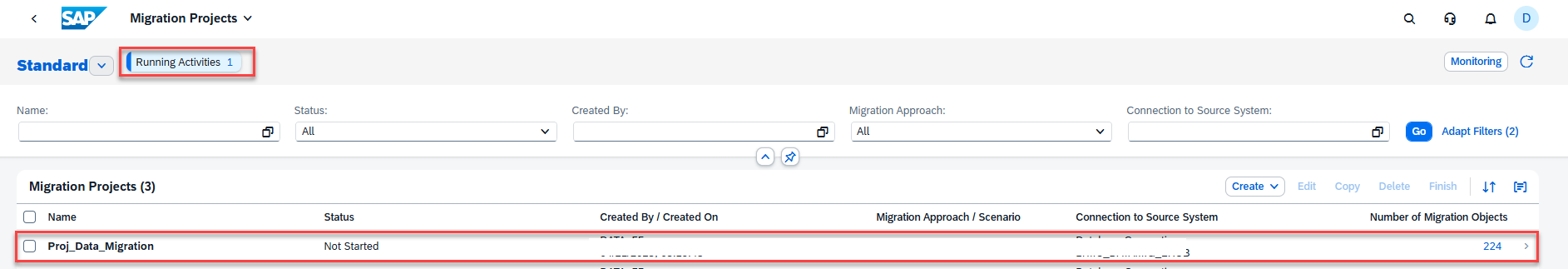 Create prject