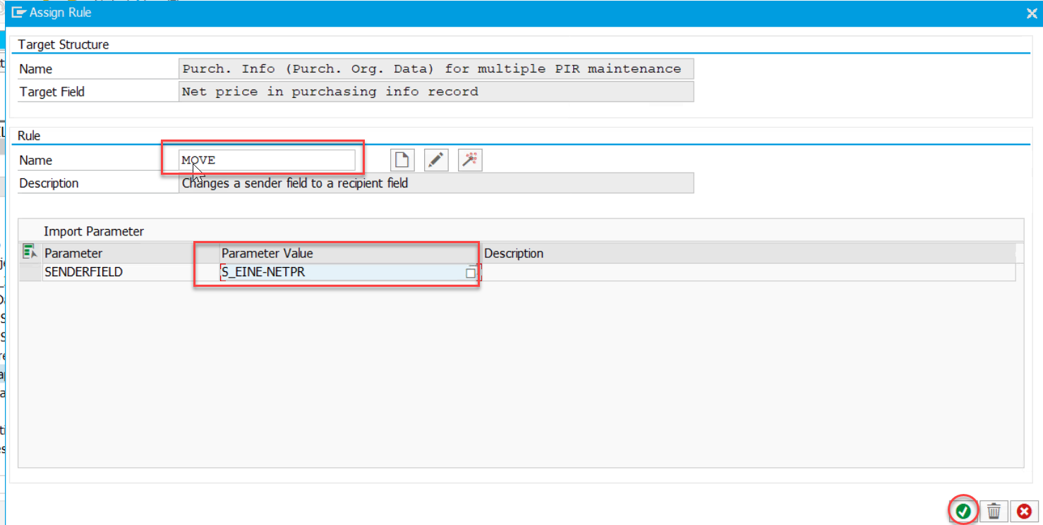 Field Mapping Configuration